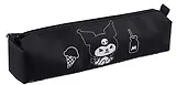 Пенал-косметичка объемный "Kuromi. Черная серия" 21*4,5*4,5см полиэстер