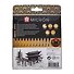 Ручки капиллярные черные 12шт "Pigma Micron Gold Limited Edition" 003-12, brush, PN - 2