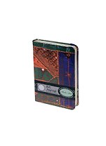 Записная книжка А6 80л "PATCHWORKS" тонир.бумага,внутр.карман,на резинке,ляссе, ассорти, MODO ARTE