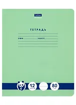 Тетрадь в линейку Hatber, "Панда-Тетрадь", 12 листов