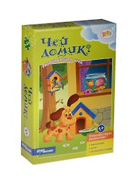 Пазл «Чей домик», Step puzzle