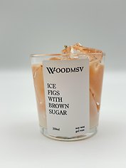 Свеча ароматическая Ice figs brown sugar (250мл) (250-ИКС)