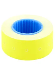 Лента для этикет-пистолета 21*12мм 600шт/рул., желтая