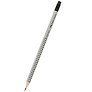 Карандаш чернографитовый с ластиком "GRIP 2001" HB, трехгранный, Faber-Castell