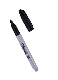 Маркер перманентный «Sharpie Fine» чёрный 1 мм, круглый, Paper Mate