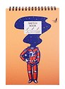 Скетчбук А5 40л "SKETCHBOOK. My Universe", 100г/м2, евроспираль