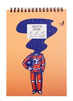 Скетчбук А5 40л "SKETCHBOOK. My Universe", 100г/м2, евроспираль