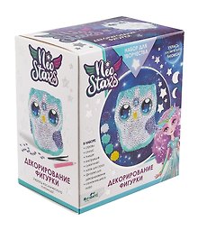 Neo Stars. Набор для творчества. Декорирование фигурки. Совенок Муни