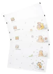 Папка на молнии А4 "Capybara", ассорти