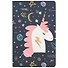 Тетрадь в клетку Kairui, Unicorn in space, 32 листа, в ассортименте - 0