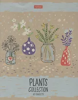 Тетрадь в клетку Hatber, "Ботаника", 80 листов, в ассортименте