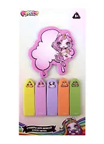 Блоки для записей самоклеящиеся 06шт*20л "Poopsie" подвес, инд.уп.