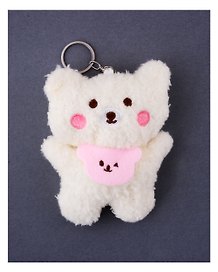 Брелок Kawaii Мишка с банданой (текстиль) (12см)