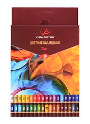 Карандаши цветные "VISTA-ARTISTA" 36цв  Fine, к/к, ВКФ