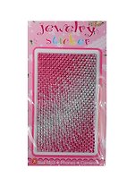Набор д/творчества Стразы литые для телефона на картонке Jewelry sticker (1461-1/28) (бело-розовые пузыри)