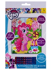 Аппликация из фольги Пинки Пай 17х20см. MLP 33739