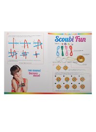 Happy Loom Scoubi Fun Набор для плетения браслетов (02209) (4 браслета) (4 веревочки+2 колечка-замочка+2 застежки+станок-пуговка+4 подвески) (6+) (коробка)