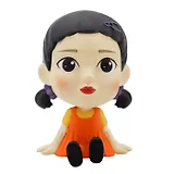 Фигурка с подвижной головой Squid Game, Young Hee, YuMe, (6х9х11), (10244)