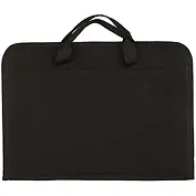 Папка-портфель «Канцеляр», чёрная, А3