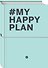 My Happy Plan (Мятный) (большой формат 165х240, лента ляссе, серебряная резинка) - 1