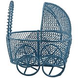 Декоративные элементы из металла Коляска голубая (11093603)