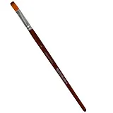 Синтетическая кисть, плоская, № 4