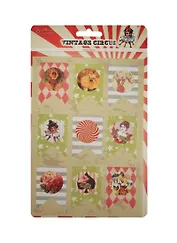 Тканевые стикеры Старый цирк (SCB530106) (14х20см) (упаковка)