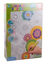 Пазл Educa 300эл 48*34см Цветы пазл-раскраска