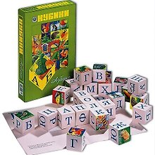 Кубики «Азбука», 24 штуки