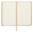 Записная книжка А6- 96л кл. "JOY BOOK. Крем-брюле" 7БЦ, иск.кожа, тонир.форзац, тонир.блок, скругл.углы, сшит.блок, ляссе, резинка, карман на задн.форзаце - 1