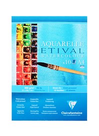 Альбом для акварели А4 10л "Etival" склейка, 200г/м2, Clairefontaine