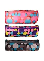 Пенал-тубус "Разноцветные пузырьки", ткань, Black Ant