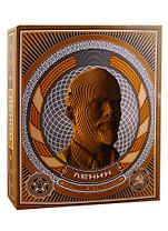 Конструктор из картоне Декоративный бюст - 3D Ленин