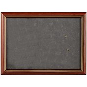 Рама 21*30 пластиковая, цв. Коричневый, со стеклом, Двуреченский