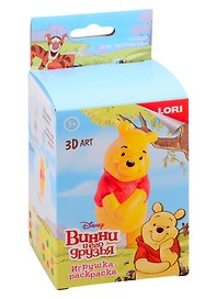 Набор для творчества Lori. Игрушка-раскраска «Disney. Винни»