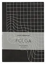 Книга для записей А5 80л кл. "FOLGA. 2" иск.кожа, тиснение серебр.фольгой, ляссе