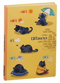 Блокнот «Catometer. Коты»