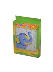 Мозаика пласт. А5 Слон (C2429-10) (набор для творчества) (5+) (коробка)