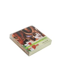 Набор подставок под кружку Кошкин Дом (4 шт) (CST-04-Cat's House) (10х10, пробка) Gift'n'Home