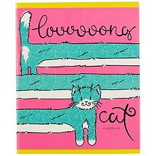 Тетрадь общая «Кототакса», 48 листов в клетку, A5, в ассортименте - Unnika