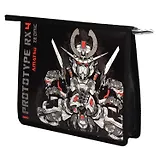 Папка для тетрадей А5 "РОБОТЫ" полипропилен, 23.3*20*6.5см, молния, дно с расширением, УФ-печать