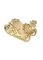 Конфетница Сани-кони средние сборные (12519) (игрушка из дерева)