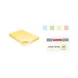 Блок бумаги 76*102 самоклеящийся желтый 100л, Berlingo