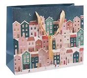 Пакет А3 46*33*10 "Winter wonderland" Новый год, бум.мат.лам.