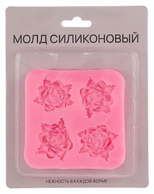 Силиконовый молд Цветы 1
