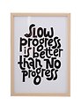 Фоторамка 21*30 "Slow progress" светлое дерево