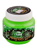 Слайм Monsters Slime, Классический большой, 250 мл, SCB 002, зеленый лед
