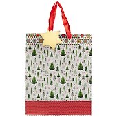 Подарочный пакет «New year forest» А4 - 1