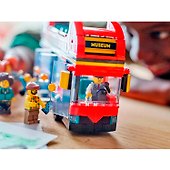 LEGO City: Красный двухэтажный экскурсионный автобус, 384 детали (60407) - 2