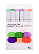 Набор маркеров Copic Sketch промежуточные цвета 6цв